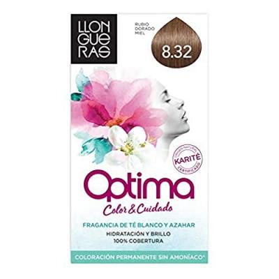 Llongueras - llongueras optima hair colour 8. 32-light blond natural