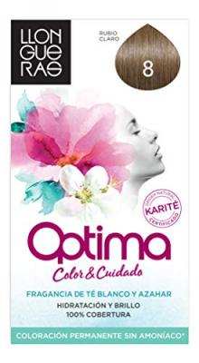 Llongueras Optima Coloration Permanente Sans Ammoniaque 8 Blond Clair