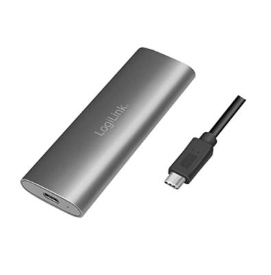 LogiLink Bo&icirc;tier externe pour SSD M.2 NVMe PCIe & SATA, USB