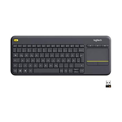 Logitech Clavier Sans Fil K400 German QWERTZ Black