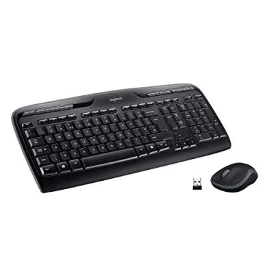 Logitech wireless desktop mk330 - schwarz