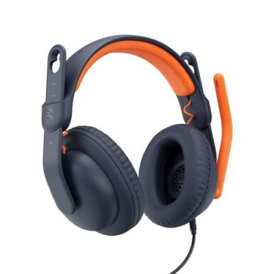 Micro-casque > Logitech Logitech Micro-casque Logitech ZONE LEARN - CLASSIC BLUE