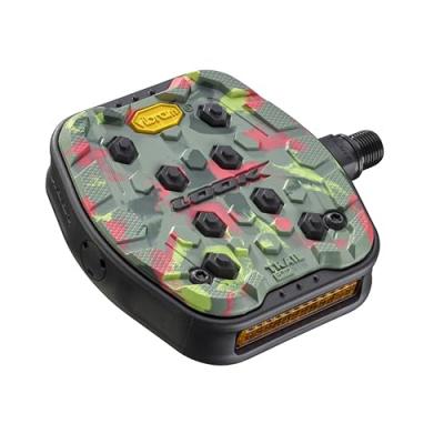 Trail grip c p&eacute;dales v&eacute;lo tout chemin &agrave; grip vibram - camo