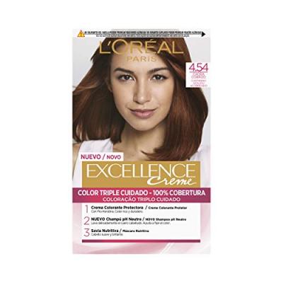 L'Or&eacute;al Paris Excellence Creme Teinture 4.54 Casta&ntilde;o Caoba Cobrizo