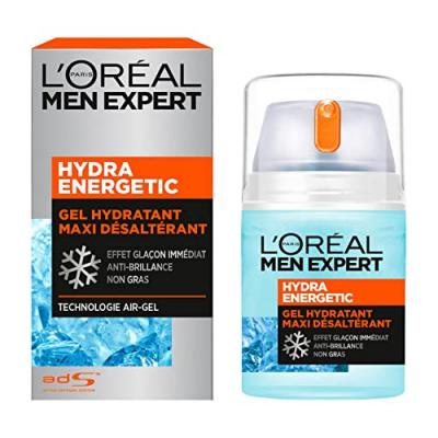 Men Expert Hydra Energetic Maxi D&eacute;salt&eacute;rant - Flacon Pompe - L'Or&eacute;al Paris