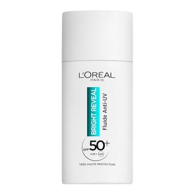 L'Or&eacute;al Paris Bright Reveal Fluide Anti-UV SPF50+ Anti-Taches Niacinamide 50ml