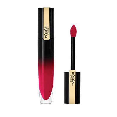 L'Or&eacute;al Briljant Signature Rouge &agrave; l&egrave;vres liquide - 308 Be Demanding