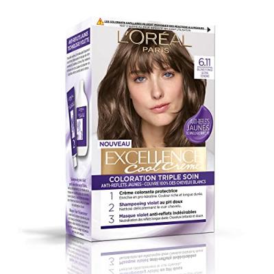L'Or&eacute;al Paris Excellence Cool Cr&egrave;me 6.11 Blond Fonc&eacute; Ultra Cendr&eacute;