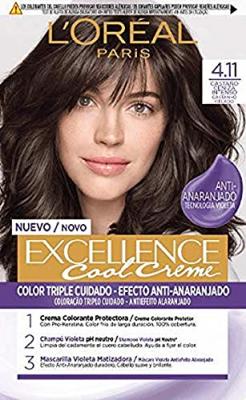 L'Or&eacute;al Paris Excellence Cool Creme Dye 4.11 Brun Cendr&eacute; Intense