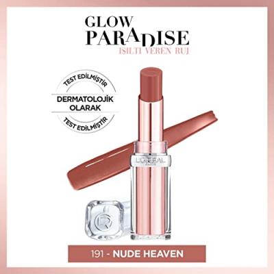 L'Or&eacute;al Paris Rouge &agrave; L&egrave;vres Hydratant avec Brillance 3.8 gr 191 Le