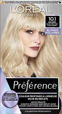 Pr&eacute;f&eacute;rence Blonds Polaires -   Helsinki Blontr&egrave;s Tr&egrave;s Claicendr&eacute; - L'Or&eacute;al Paris