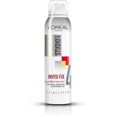 Laque Invisi Fix Fixation Normale Studio Line - Le Spray De 150ml