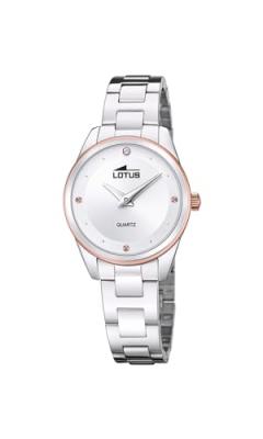Montre Lotus Trendy Acier Cadran Blanc