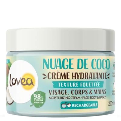 Soin Corps Cr&egrave;me Hydratante &Agrave; La Coco Lovea - Le Pot De 200ml