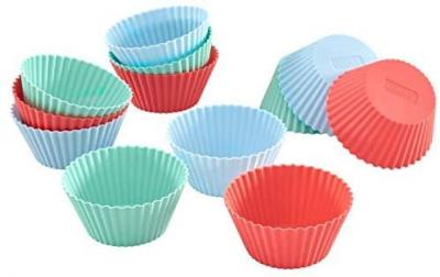 LURCH Lot de 12 moules a Muffins - Pastel