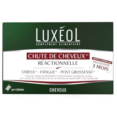 Lux&eacute;ol Chute de Cheveux R&eacute;actionnelle, 90 Capsules