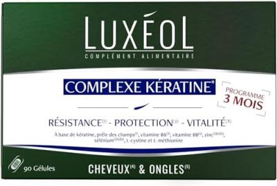 Lux&eacute;ol - Lux&eacute;ol - Complexe K&eacute;ratine Compl&eacute;ments alimentaires 90 un