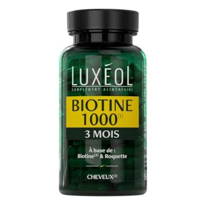 Lux&eacute;ol - Biotine 1000 Compl&eacute;ment alimentaire capillaire 90 un