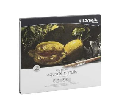 CC Hobby crayons aquarellables Lyra Rembrandt, couleurs assorties, 24