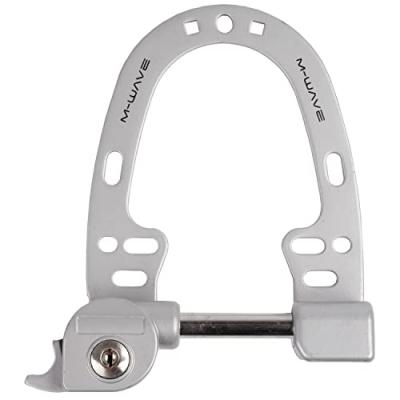Antivol fer &agrave; cheval pour fixation sur pivots de fourche v&eacute;lo