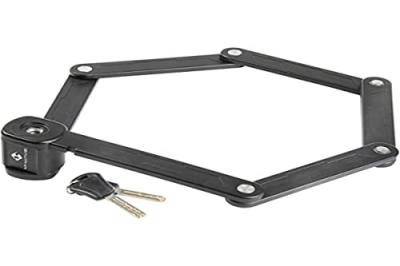 M-Wave F 875/6, 1 cadenas pliable, noir, taille unique