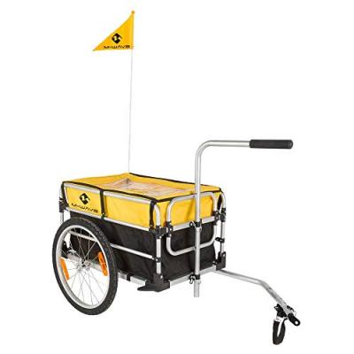 M-wave Stalwart Carry Fold 1 Trailer Jaune,Noir Max 45 kg Gar&ccedil;on