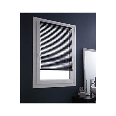 Store V&eacute;nitien Aluminium sans percer - 87 x 150cm-Gris anthracite
