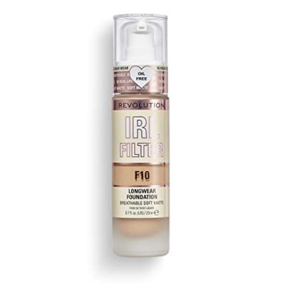 Makeup Revolution, Irl Filter, Longwear, Fond de Teint, F10, 23ml