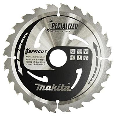 Makita B-64185 TCT Lame de scie EFFICUT 190x30x24th