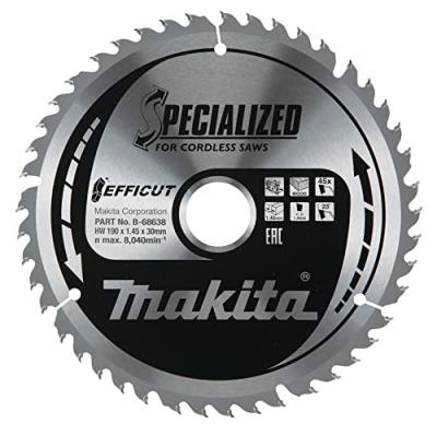 Makita EFFICUT Lame de scie 190x30 mm, 45 dents - B-68638