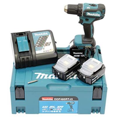 Ddf485rtj3 sans fil 18 volts lithium-ion 1900 tr/min bleu
