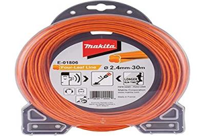 Fil nylon MAKITA h&eacute;lico&iuml;dal pour d&eacute;broussailleuse &agrave; batterie - E01806