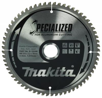 Makita - B-33299 Disque hm 216/30/64D Aluminium sp&eacute;cial