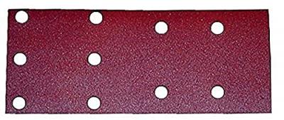Makita - Feuilles abrasives 100 x 240 mm et 10 trous d'aspiration - Grain : 120