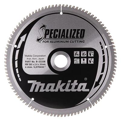 Makita sp&eacute;cialis&eacute;s saege feuilles 260&nbsp;x 30&nbsp;mm, 100Z, 33336