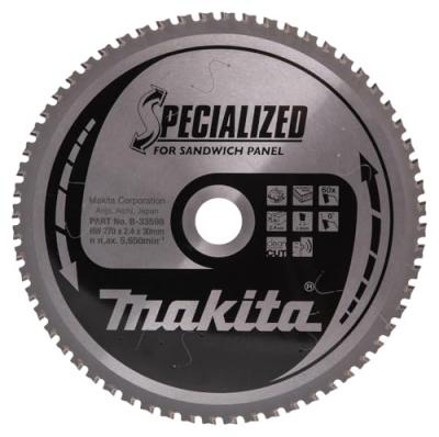 Makita Couche Lame De Scie, 270 X 30 Mm - 60 Oz/B-33598