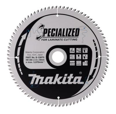 Lames de scie Specialized Stratifi&eacute; MAKITA B-33875