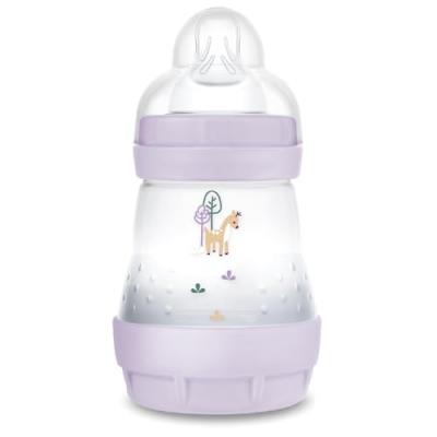 Mam Easy Start Nature Biberon T&eacute;tine D&eacute;bit 1 Lilas 160ml 1ut
