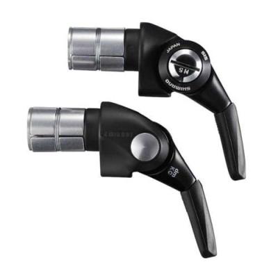 Commandes Shimano Dura Ace 9000 11 vitesses (embouts de cintre) - Gris