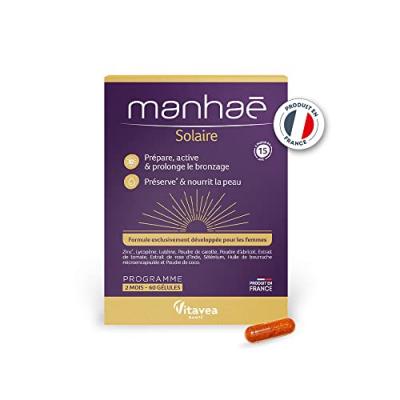 MANHAE Solaire programme 2mois x60 g&eacute;lules