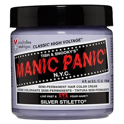 Manic Panic Classic Coloration Semi-permanent Silver Stiletto 118ml