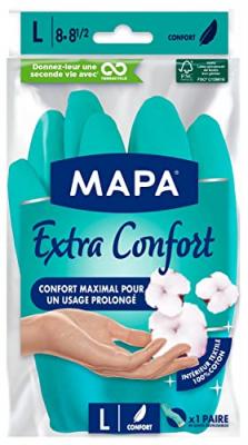 Gant de m&eacute;nage - Ultra confort - La paire - Taille 8 - 8 1/2 - Mapa
