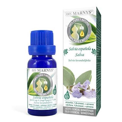 Marnys Sauge espagnole Huile essentielle alimentaire 15ml