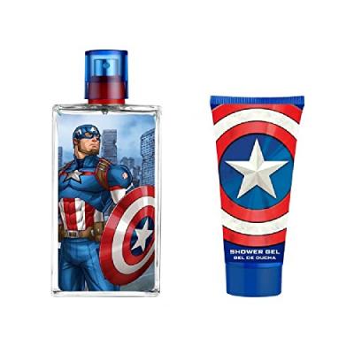 DISNEY Coffret Captain America - Eau de Toilette + 2 Produits 100ml
