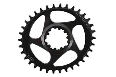 Massi Direct Mount 32T Oval Dents, Assiettes de Cyclisme Noir 32 T