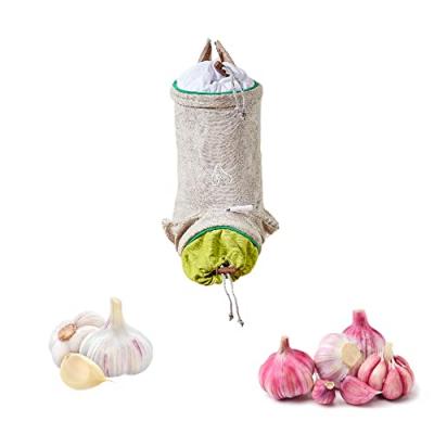 MASTRAD - Sac de conservation &agrave; l&eacute;gumes :AIL,en coton *