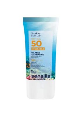 Sensilis Mat Gel 50 Cr&egrave;me Solaire Invisible SPF 50 40 ml