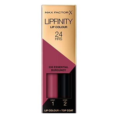 Max Factor Lipfinity Lip Color 330 Essential Burgundy 330