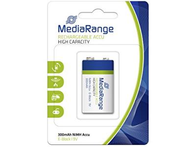 Pile 6LH61 - HR22 - 9V rechargeable MediaRange - MRBAT124