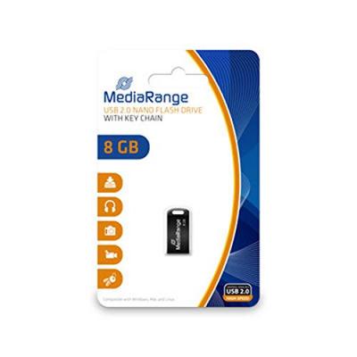 Cle USB 2.0 MediaRange Nano 8Go Noir